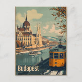 Vintage Print Photomécanique - Budapest, Andrássy út (rue Andrássy), Hongrie, Vers 1890