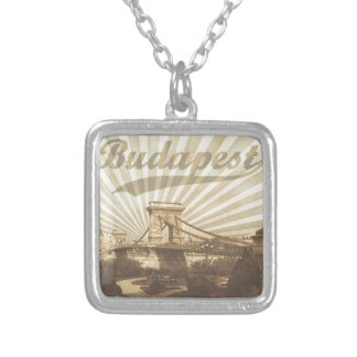 Vintage Budapest Silver Plated Necklace
