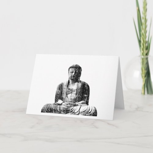 Vintage Buddha Greeting Card