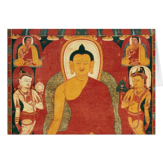Vintage Buddha Painting (Front Horizontal)