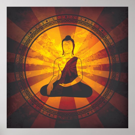 Vintage Buddha Poster | Zazzle