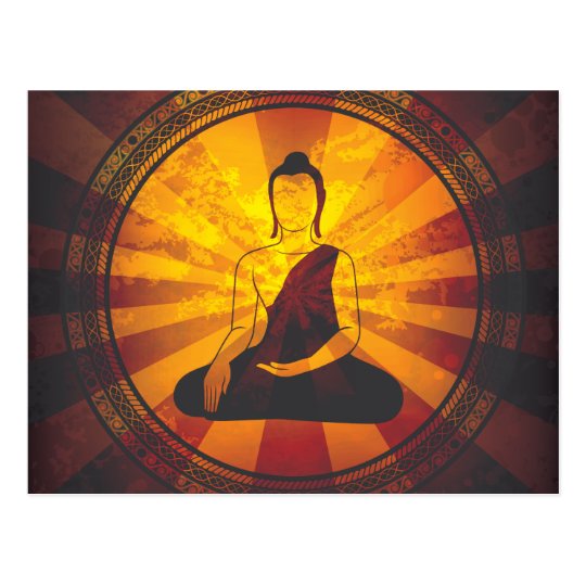 Vintage Buddha Print Postcard | Zazzle.com