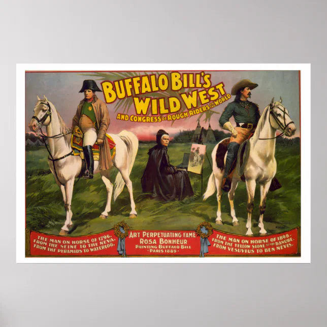 VINTAGE Buffalo Bill POSTER | Zazzle