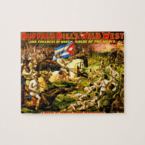 Vintage Buffalo Bill Puzzle