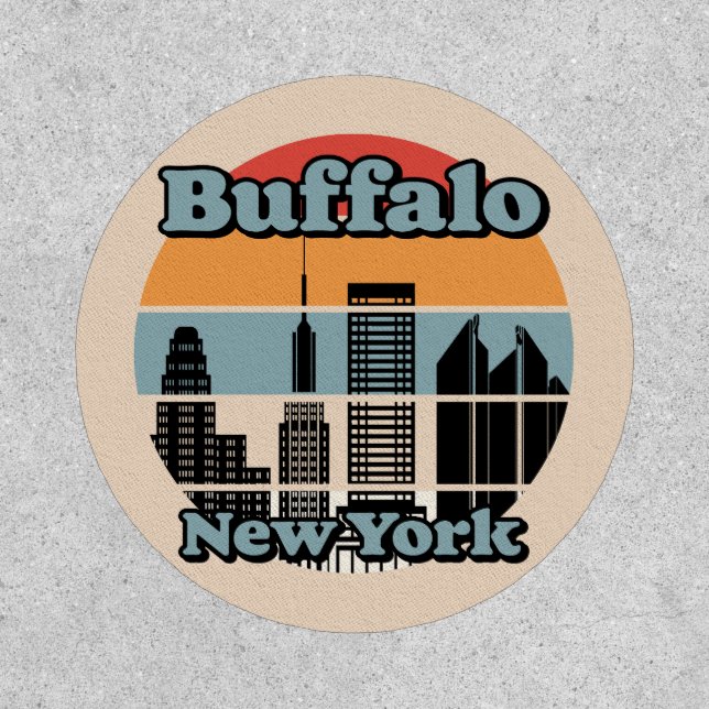 Vintage Buffalo New York Patch (Front)