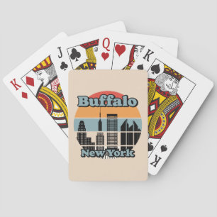 Vintage Buffalo New York Poker Cards