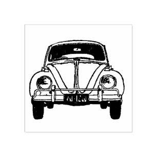 Vintage Bug rubber stamp