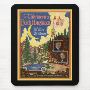 Vintage Buick Car Mouse Pad
