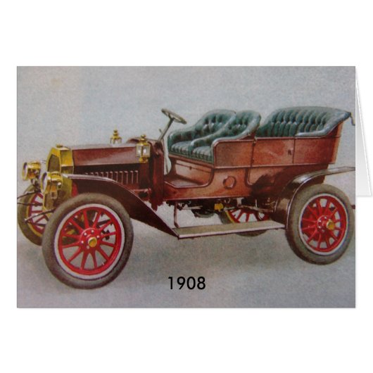 Vintage Buick Cards (Front Horizontal)