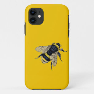 Vintage Bumble Bee iPhone 11 Case