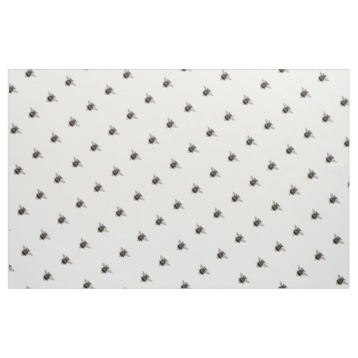 Vintage Bumble Bee Fabric