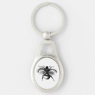 Vintage Bumble Bee Keychain