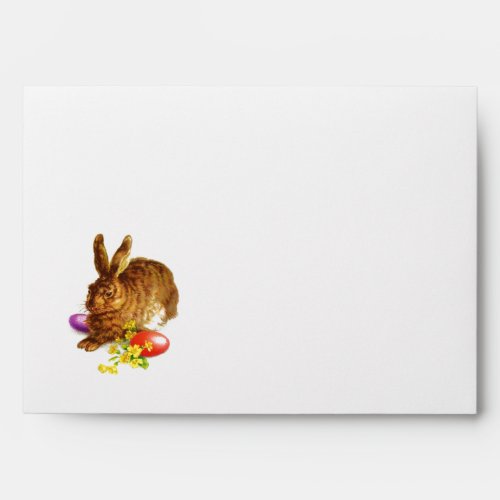 Vintage Bunny Easter  Envelope