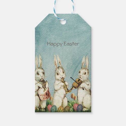 Vintage Bunny Easter    Gift Tags