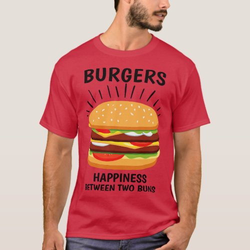 Vintage Burgerof Two Buns T_Shirt