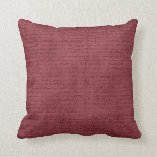 Throw pillows hot sale with script writing