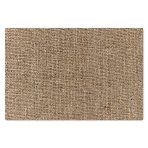 Vintage Burlap Texture Tissue Paper