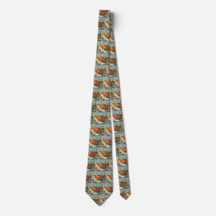 Vintage Business, 50s Family Restaurant Diner Tie