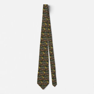 Vintage Business Architect Construction Contractor Tie
