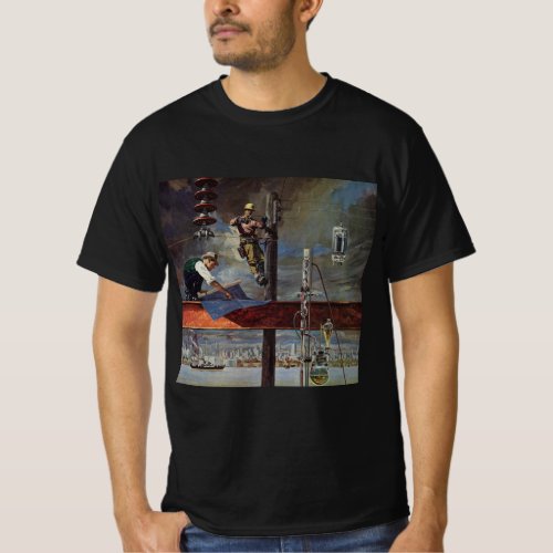 Vintage Business Architects and Construction T_Shirt