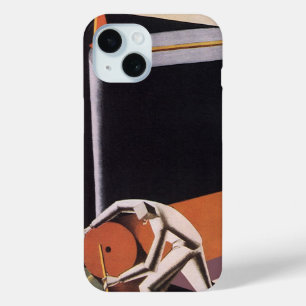 Vintage Business, Art Deco Fabrics and Textiles iPhone 15 Case