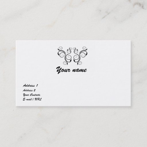 Customizable Vintage Business Card Templates