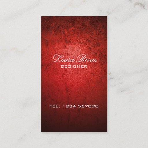Customizable Vintage Business Card