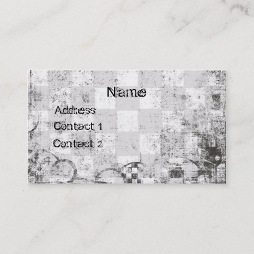 Customizable Vintage Business Card Template
