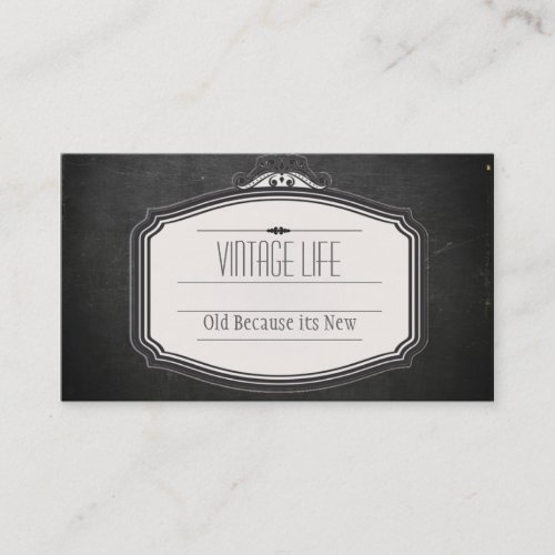 Vintage Business Card