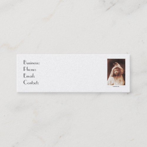 Vintage Business Card