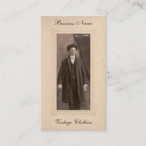 Vintage Business Card
