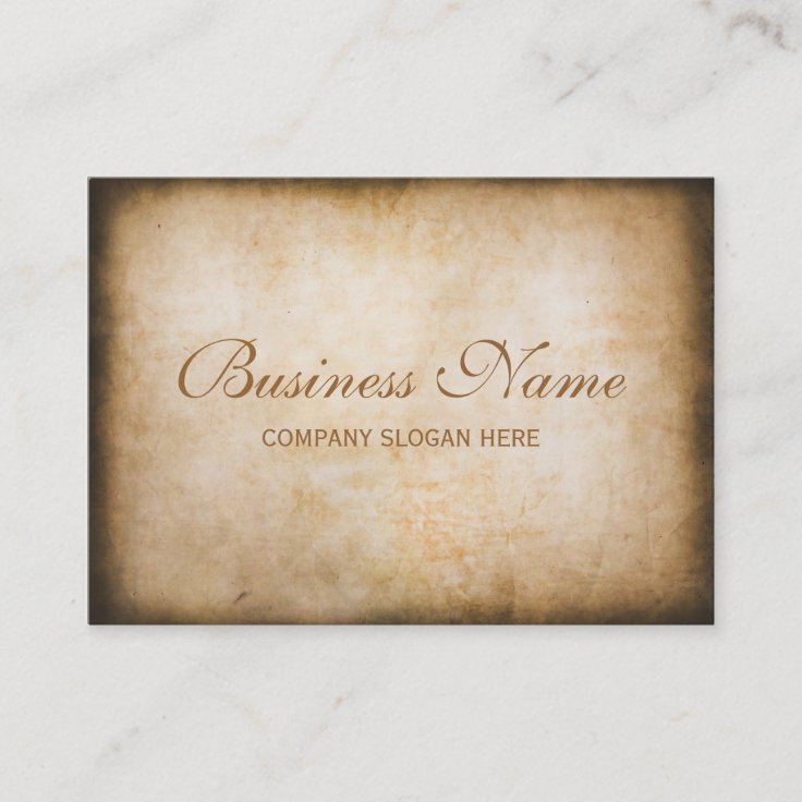 Vintage Business Card Zazzle