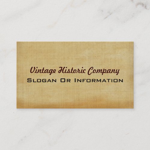 Vintage Business Cards