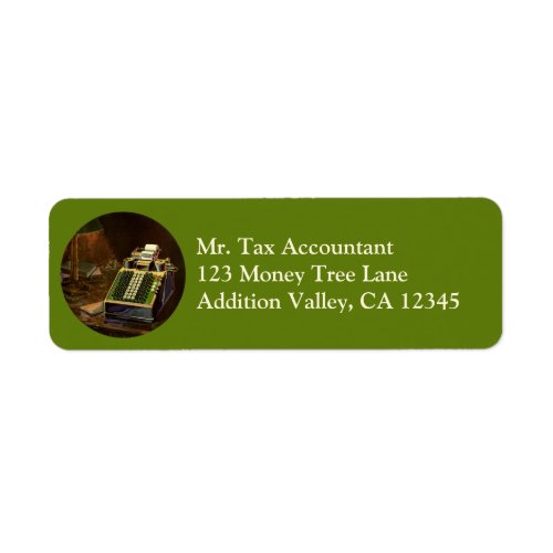 Vintage Business Comptometer Accounting Calculator Label