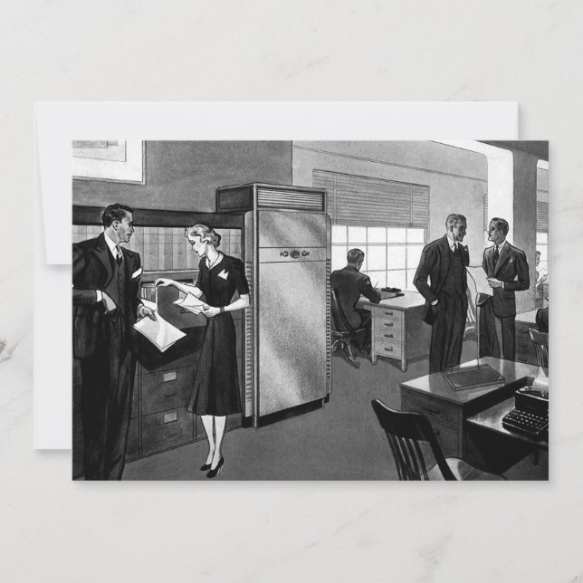 Vintage Business, Executive Businessmen Office (Front)