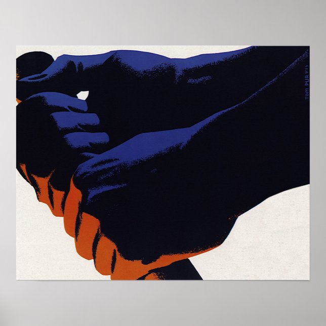 Vintage Business Factory, Manufacturing Production Poster (Front)