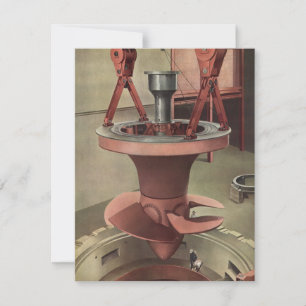 Vintage Business, Giant Water Turbine Energy