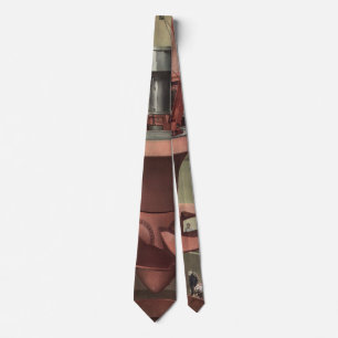 Vintage Business, Giant Water Turbine Energy Neck Tie