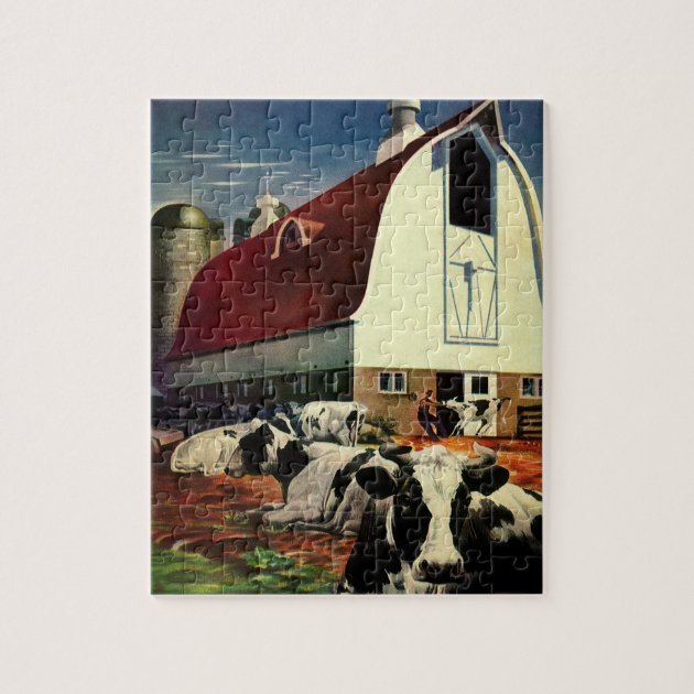 dairy farm jigsaw puzzle