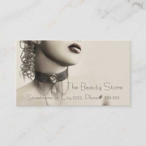 Customizable Vintage BusinessCards Business Card Template