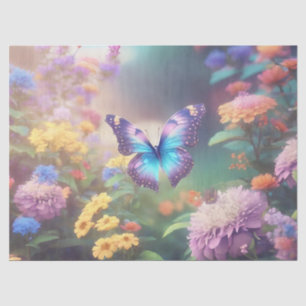 Vintage Buttefly Decoupage Tissue Paper