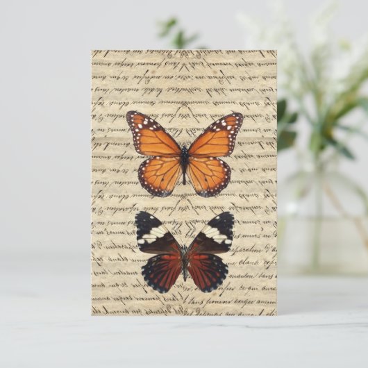 Vintage butterflies collection (Standing Front)