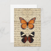 Vintage butterflies collection (Front/Back)