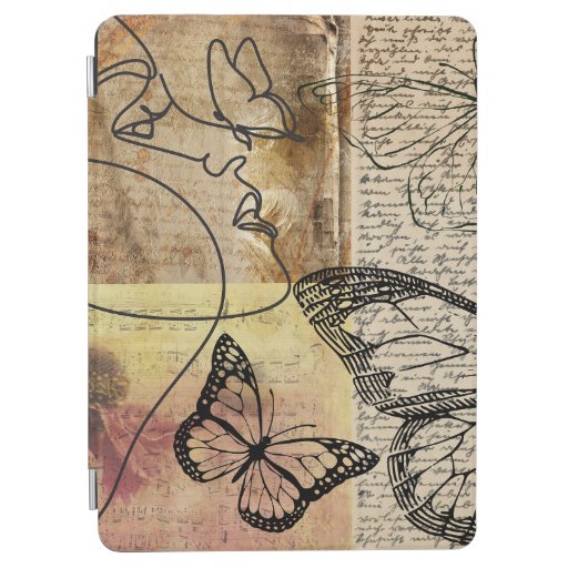 Vintage Butterflies iPad Air Cover