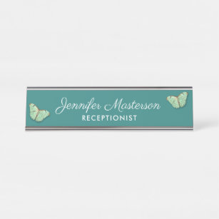 Background Desk Name Plates | Zazzle