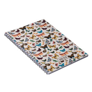 Vintage butterfly Aesthetic Notebook