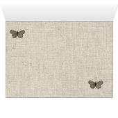 Vintage Butterfly Cards (Inside Horizontal (Bottom))