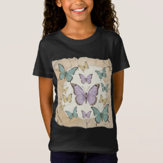Vintage Butterfly Collage T-Shirt