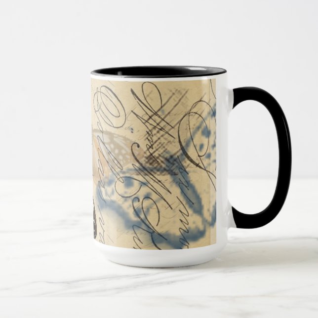 Vintage Butterfly Collection Mug (Right)