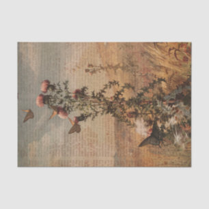 Vintage Butterfly Ephemera Tissue Paper